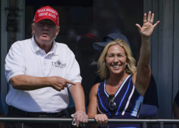 Trump bids farewell to MTG after shock announcement of her resignation