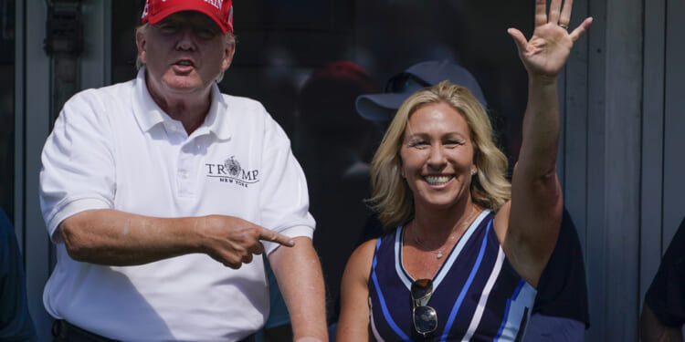 Trump bids farewell to MTG after shock announcement of her resignation