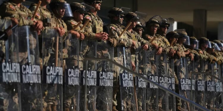 Trump treating NG deployment order as 'blank check'