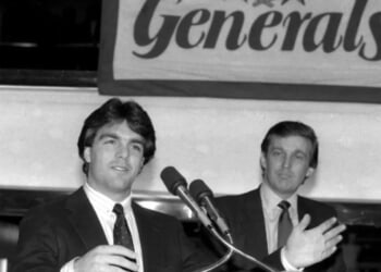 Trump’s NJ Generals jacket auctioned for $18,658