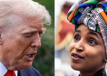 Trump sounds off again on Ilhan Omar — says why she should be thrown 'THE HELL OUT of our country'