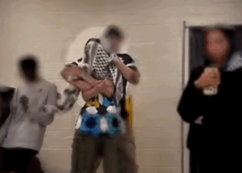MSA High School Chapters Mock October 7 Kidnapping in Recruitment Videos
