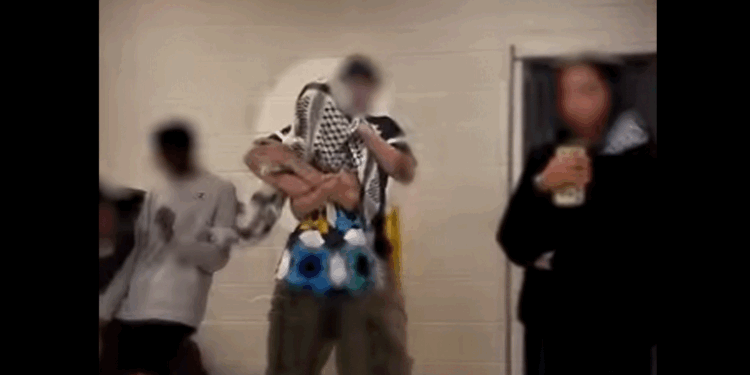 MSA High School Chapters Mock October 7 Kidnapping in Recruitment Videos