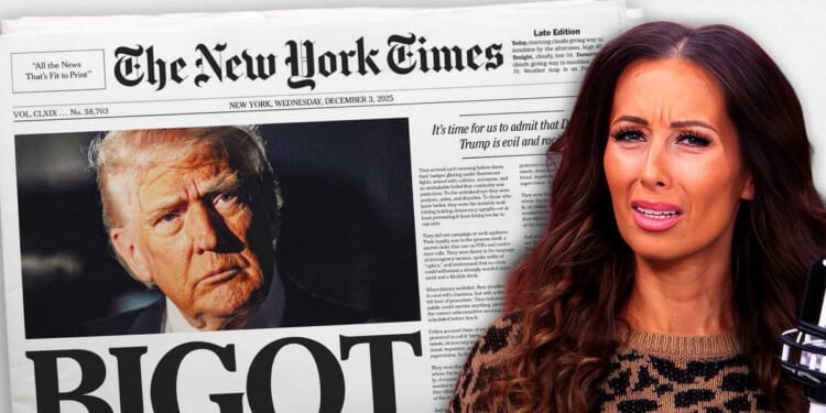 NYT diagnoses Trump with ‘fatigue’ and history of racism while ignoring Biden’s 4-year nap and history of racism