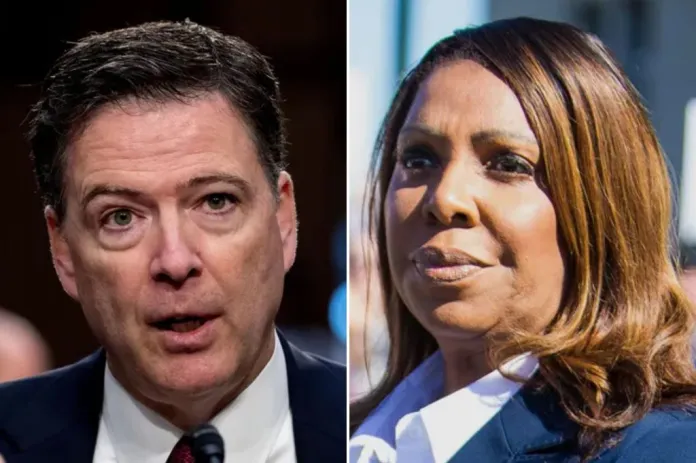 James Comey and Letitia James