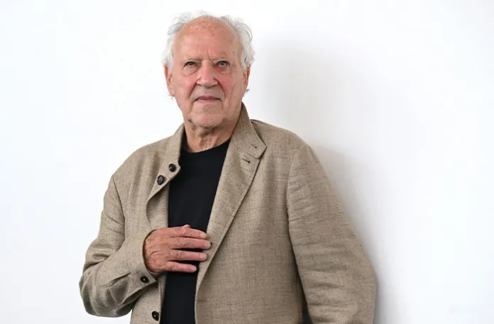 Werner Herzog attends the 82nd International Venice Film Festival on Aug. 28. (STEFANO RELLANDINI/AFP via Getty Images)