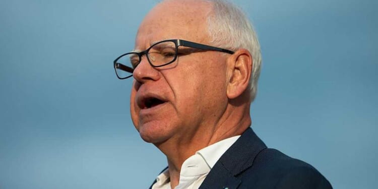 Tim Walz tries gaslighting Americans again — this time about Trump's 'garbage' remark