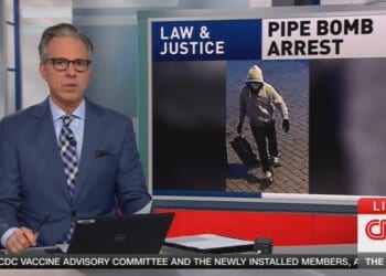 Jake Tapper Claims Black Pipe Bomb Suspect Is a ‘White Man’