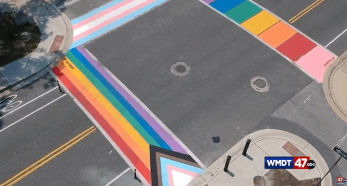 Washington Post Makes a Maryland Mountain Out of a Rainbow Crosswalk Molehill