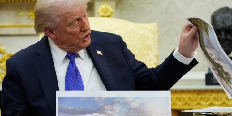 Trump looks to literally build his legacy, at a cost