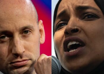 Ilhan Omar compares Stephen Miller's immigration rhetoric to Nazism