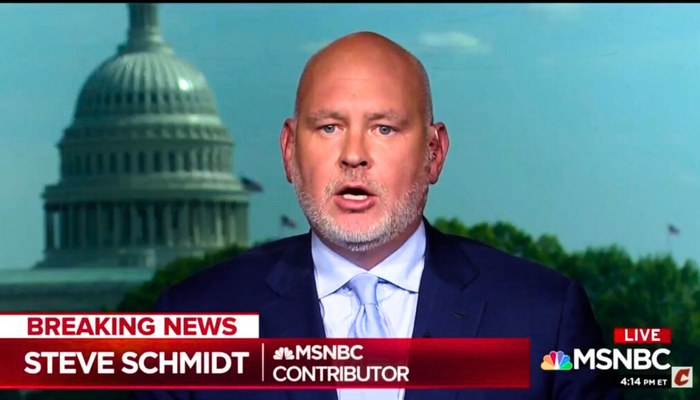 Politico Hypes Steve Schmidt's New $100M Dem-Cash Scheme, Ignores Self-Dealing