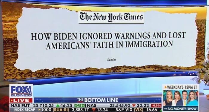 Biden’s Immigration Debacle Is the Media’s, Too