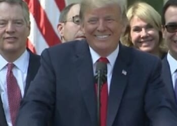 Trump Tariffs Unexpectedly Cut Trade Deficit to Lowest Level Since 2020