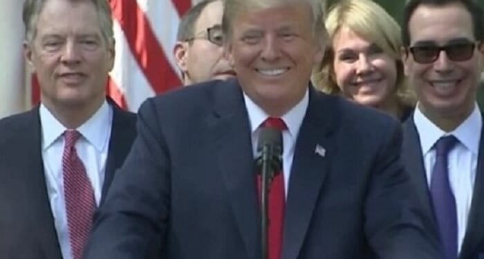 Trump Tariffs Unexpectedly Cut Trade Deficit to Lowest Level Since 2020