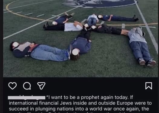 San Jose Students Form 'Human Swastika' on School Football Field