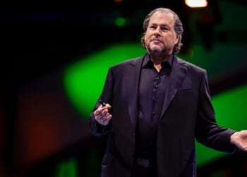 The America Marc Benioff believes in
