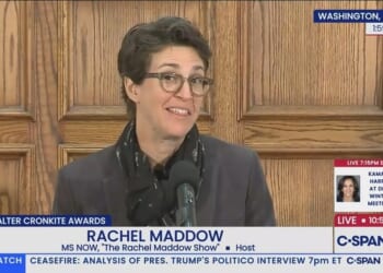 At Cronkite Awards, Rachel Maddow Plays Democracy's Drama Queen