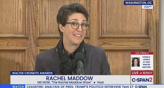 At Cronkite Awards, Rachel Maddow Plays Democracy's Drama Queen