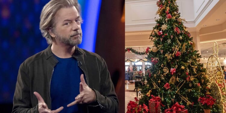 'Stop that bulls**t': David Spade mocks tree-lighting ceremony that avoids use of the word 'Christmas'