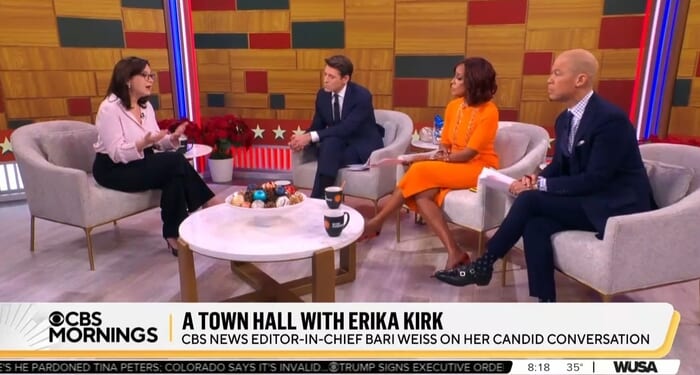 Bari Weiss Makes On-Air Debut at Major CBS Newscast to Emphasize Open Debate