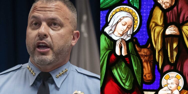 Minneapolis police chief cites his Catholic faith when comparing holy family with illegal aliens