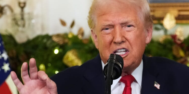 Why is Trump yelling at us? End of year speech utterly lacked human touch