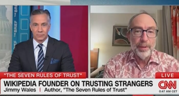 Wikipedia Co-Founder Doubles Down, Defends Encyclopedia's Effective Blacklist