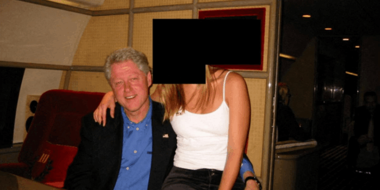 Epstein files show Bill Clinton posing with unidentified women