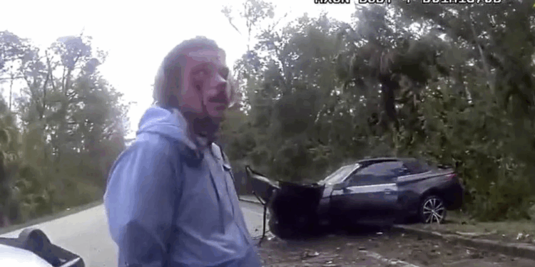 WATCH: Florida man says he 'teleported' into stolen BMW, blames 'X-Men,' thanks cop for rescuing him from 'aliens'