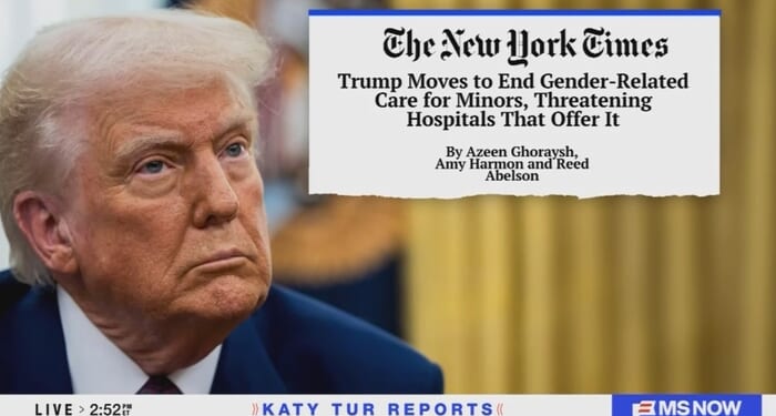 New York Times, WashPost Set Hair on Fire Over Ban on Trans 'Care' for Youth