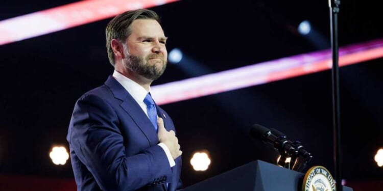 Vance refuses to throw Tucker Carlson under the bus, emphasizes America is a 'Christian nation'