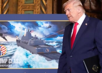 Trump announces new battleships for US Navy's 'golden fleet'