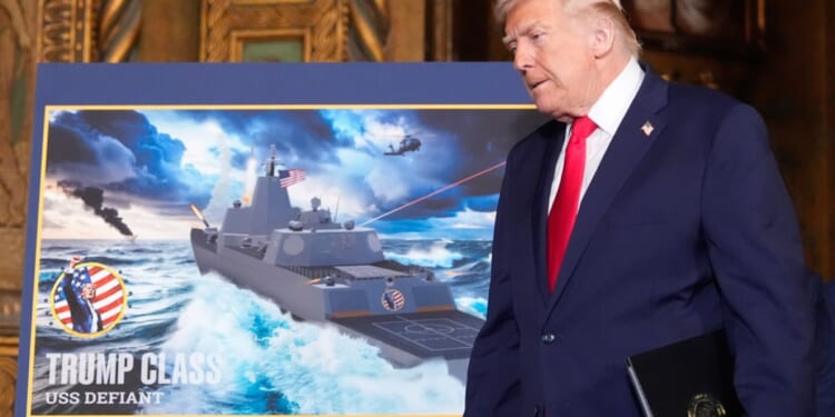 Trump announces new battleships for US Navy's 'golden fleet'