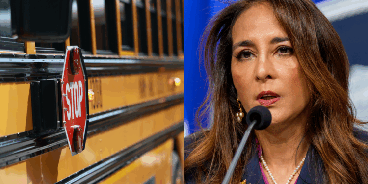 Elderly bus driver says she was fired for posting 'English-only' sign — now the Trump administration is investigating