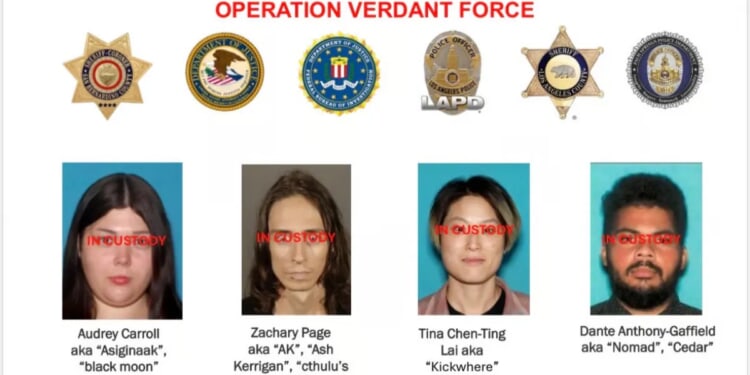 Activists tied to LA bombing plot indicted on terrorism charges