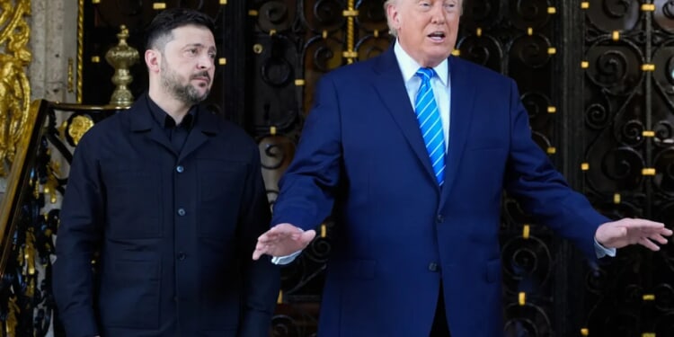 Trump says 'no deadlines' to end Russia-Ukraine war in meeting with Zelensky