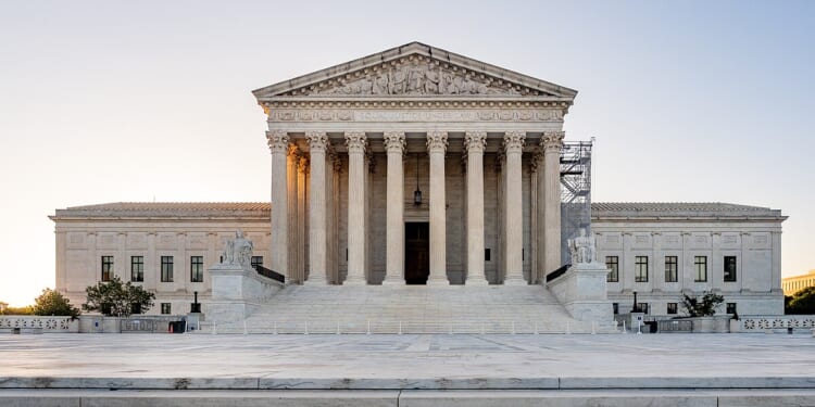 SCOTUS building in DC.