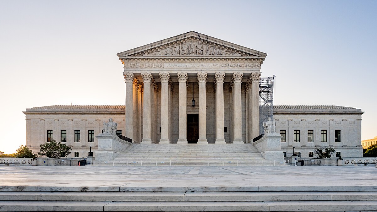 SCOTUS building in DC.