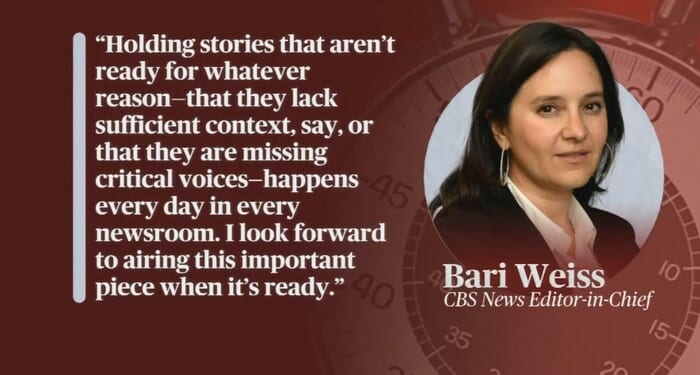 CBS Evening News Reports ‘60 Minutes’ Kerfuffle