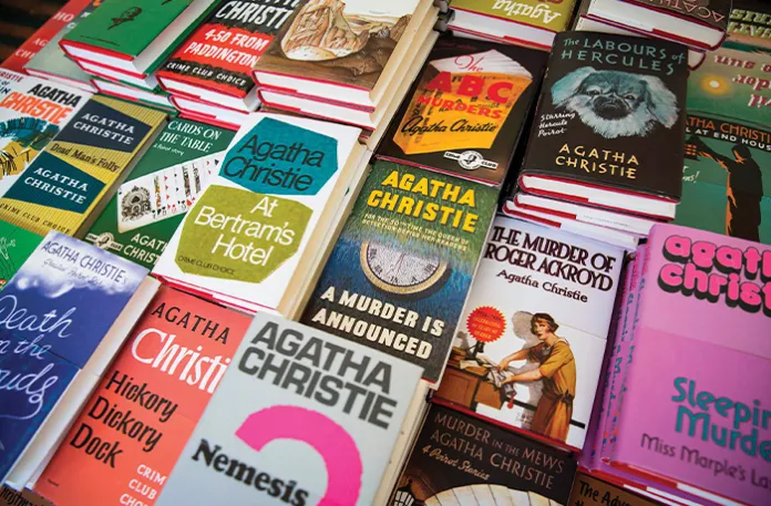 Agatha Christie Books (Jack Taylor / AFP via Getty Images)