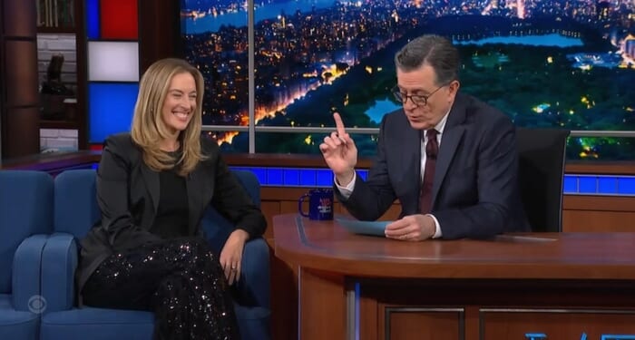 Colbert Praises Sherrill's 'Curb Stomping' Win