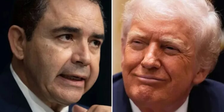 Cuellar says he doesn't 'vote party' after Trump cries betrayal following pardon