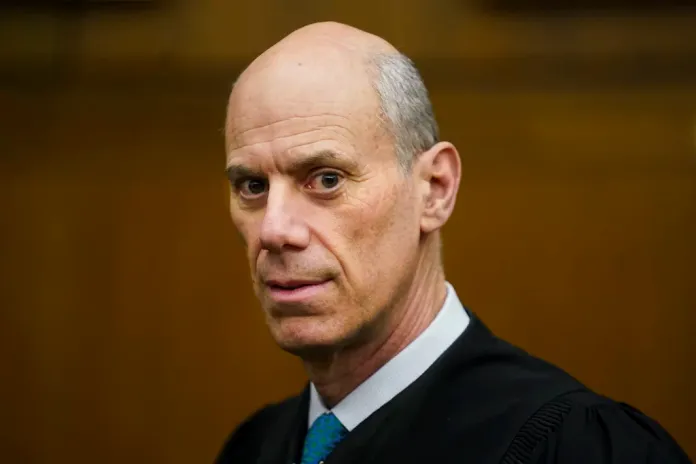 U.S. District Judge James Boasberg, chief judge of the U.S. District Court for the District of Columbia, stands for a portrait.