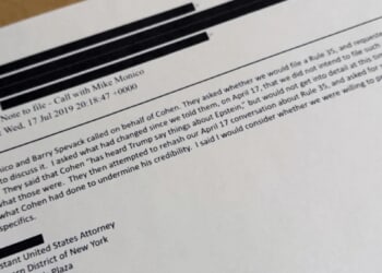 DOJ discloses information meant to be redacted from Epstein files