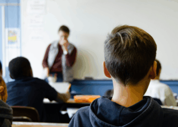 Children in classroom