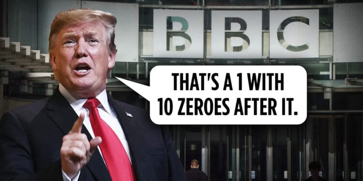 Douglas Andrews: Trump Sues BBC for $10 Billion