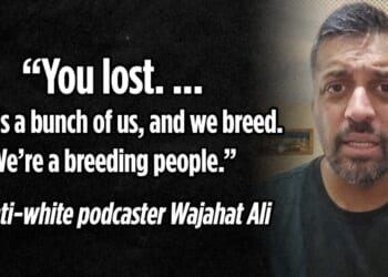 Douglas Andrews: Wajahat Warns Whitey
