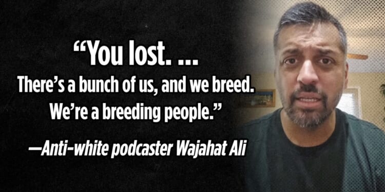Douglas Andrews: Wajahat Warns Whitey