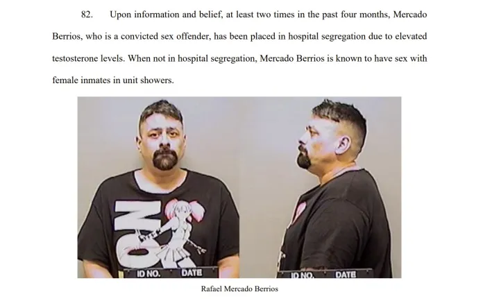 A mugshot of Rafael Mercado Berrios.